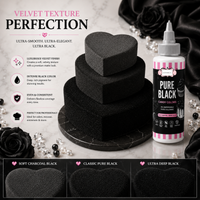 Pure Black | Edible Candy Color 60ml