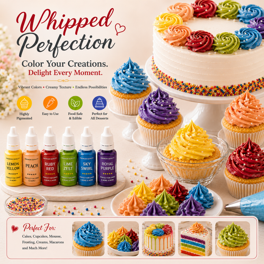 Festival Core | Pack of 6 Edible Water Color