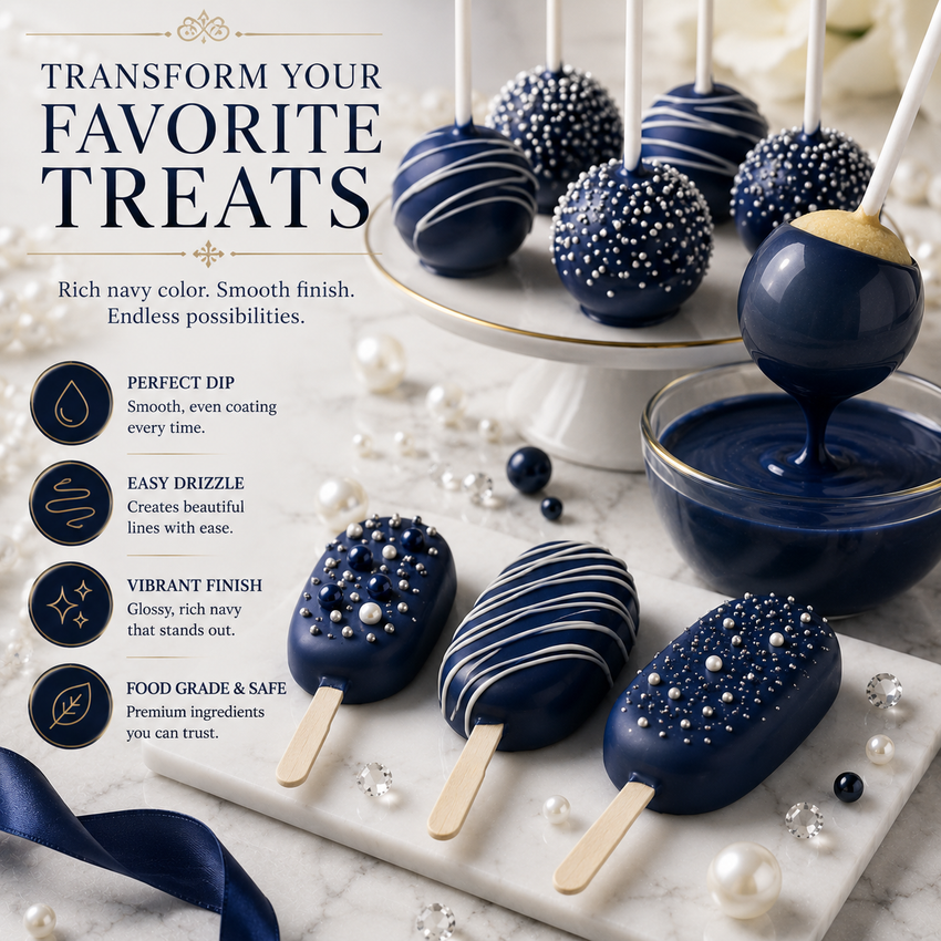Navy | Edible Candy Color 60ml