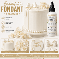 Pearl White | Edible Gel Color 60ml