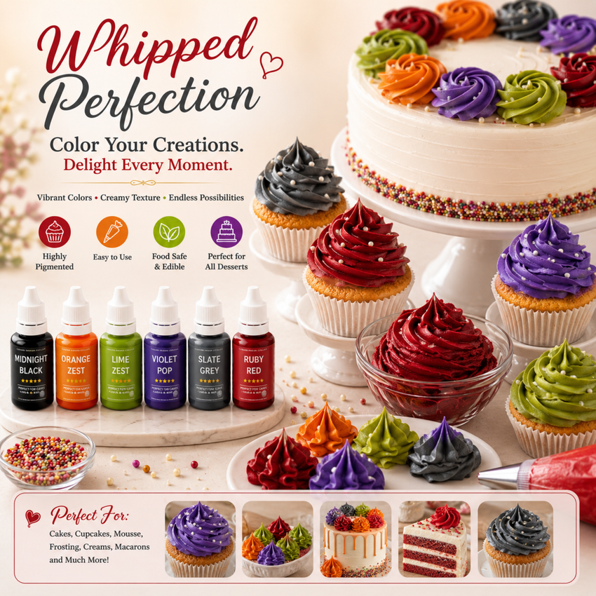 Halloween | Pack of 6 Edible Water Color