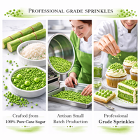 Pea Green | Sprinkles Bottle for Decoration Bottle 120 g