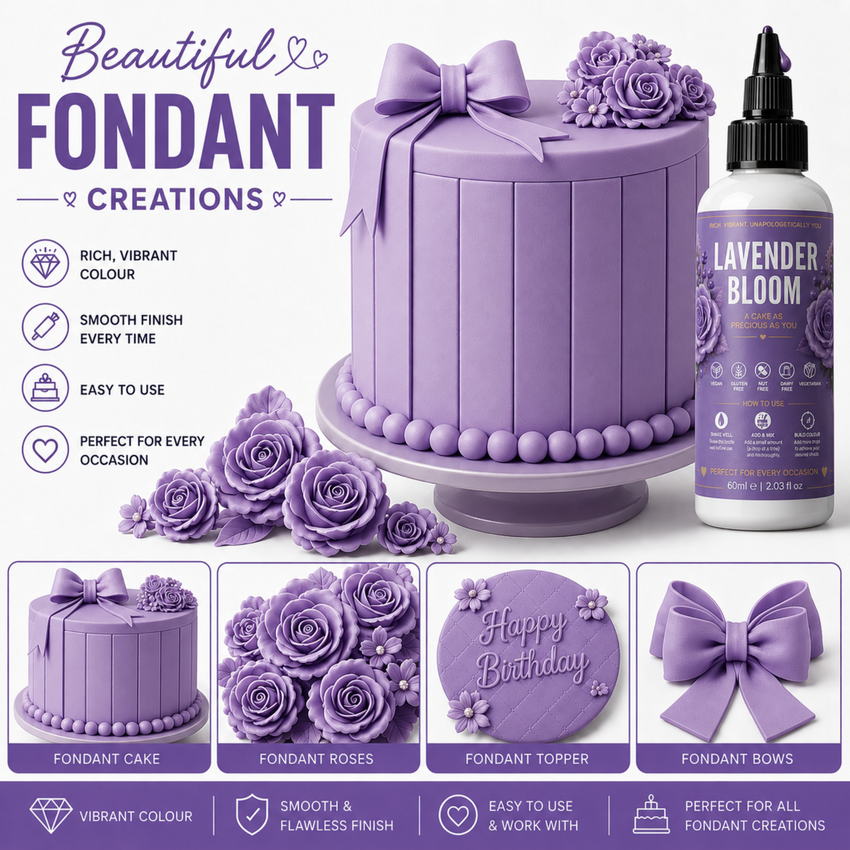 Lavender Bloom | Edible Gel Color 60ml