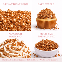 Bronze | Sprinkles Bottle for Decoration Bottle 120 g