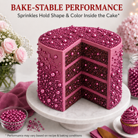 Mauve | Sprinkles Bottle for Decoration Bottle 120 g