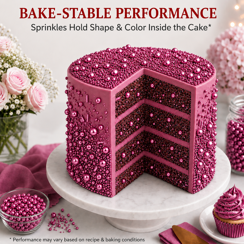 Mauve | Sprinkles Bottle for Decoration Bottle 120 g