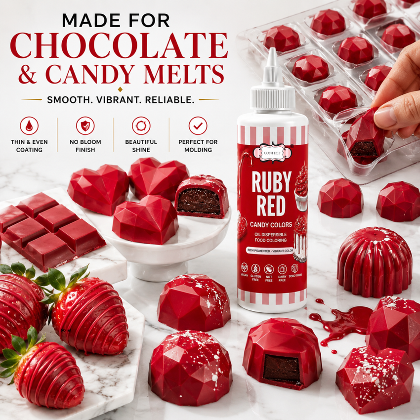 Ruby Red | Edible Candy Color 60ml