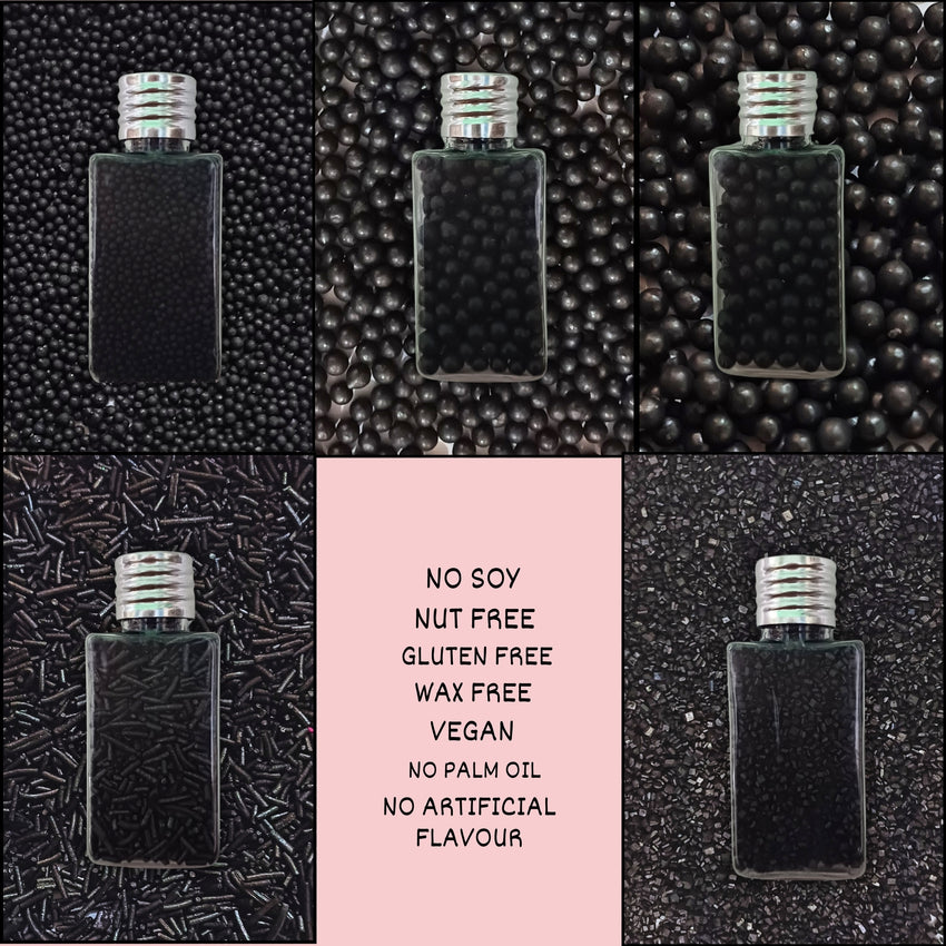 Sprinkles for Cakes & Cupcakes Decoration | USP-19(Black)