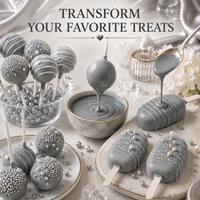 Steel Grey | Edible Candy Color 60ml