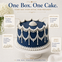 Sprinkles for Cakes & Cupcakes Decoration | USP-15(White)