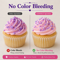 Sprinkles for Cakes & Cupcakes Decoration | USP-3(Lavender)