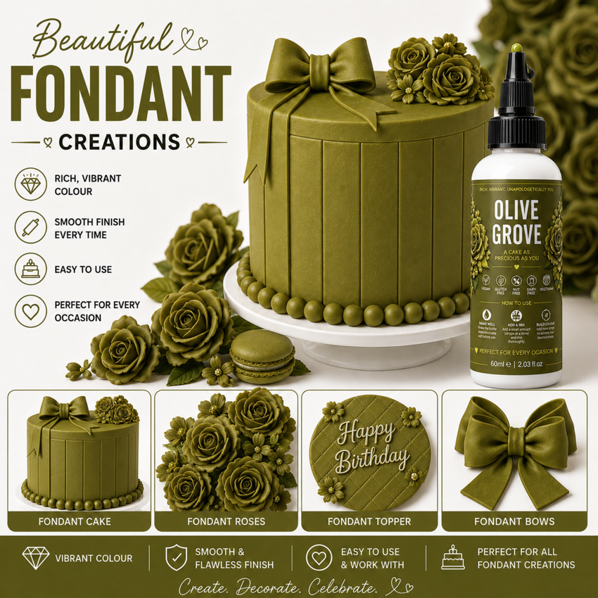 Olive Grove | Edible Gel Color 60ml