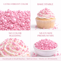 Baby Pink | Sprinkles Bottle for Decoration Bottle 120 g