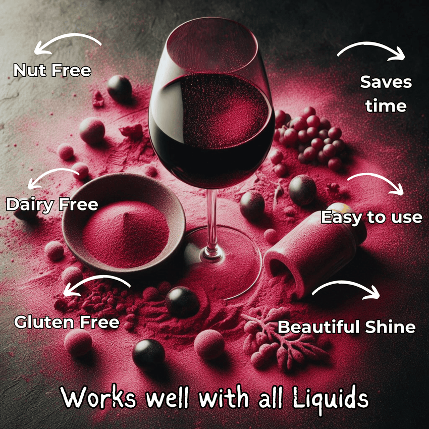 Merlot Mauve | Edible Luster Dust 5 Gms