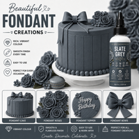 Slate Grey | Edible Candy Color 60ml