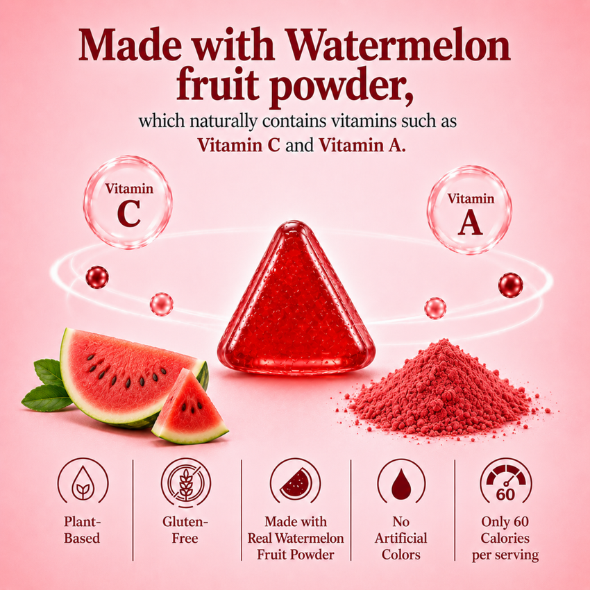 Watermelon Wave Pop Gummies