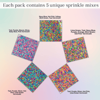 Rainbow Magic Sprinkles | (03) Mix Colourful Sprinkles 140 Gm