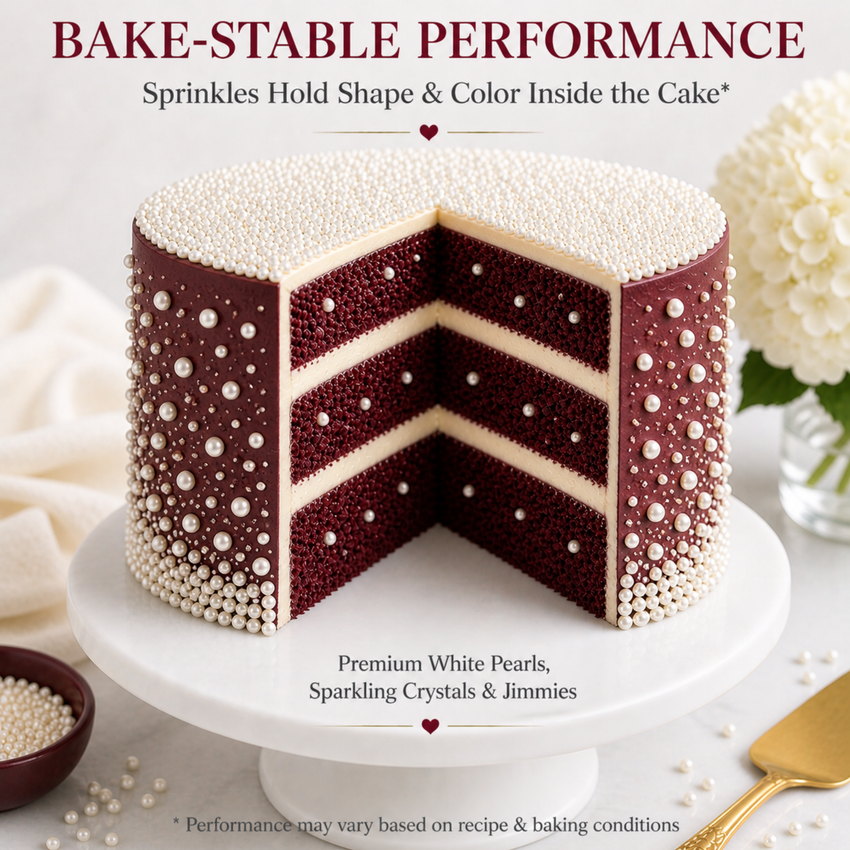 White | Sprinkles Bottle for Decoration Bottle 120 g
