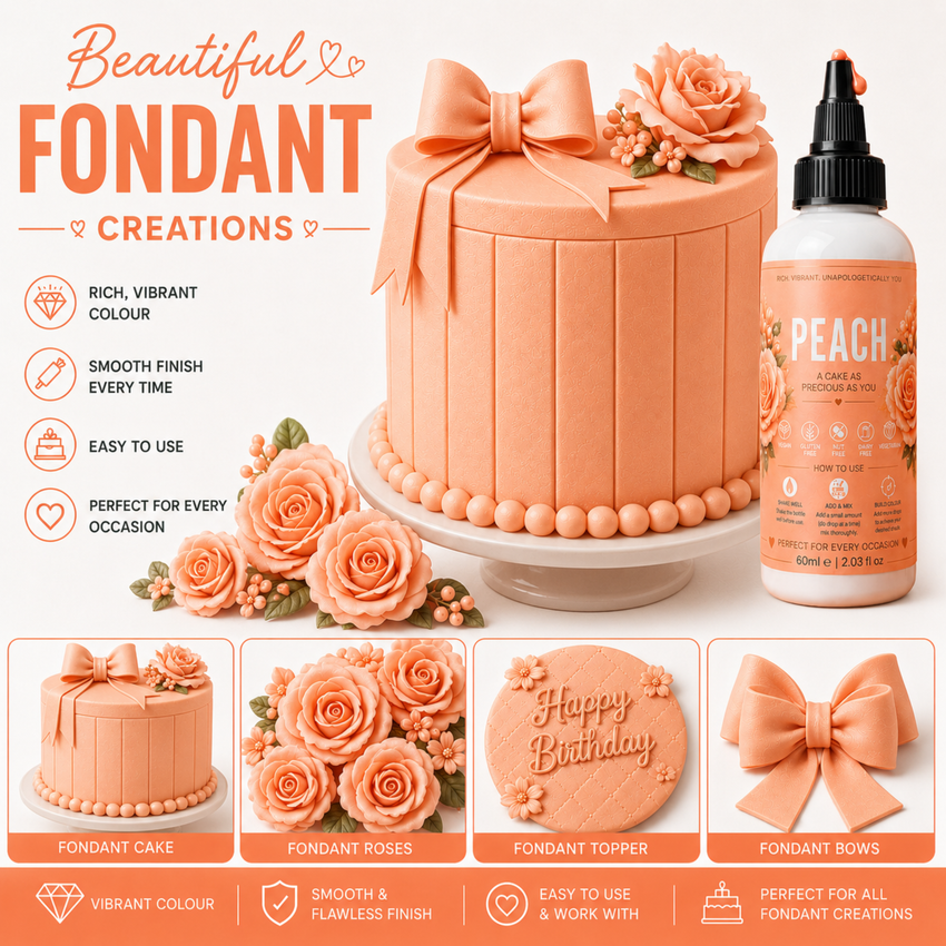 Peach | Edible Gel Color 60ml