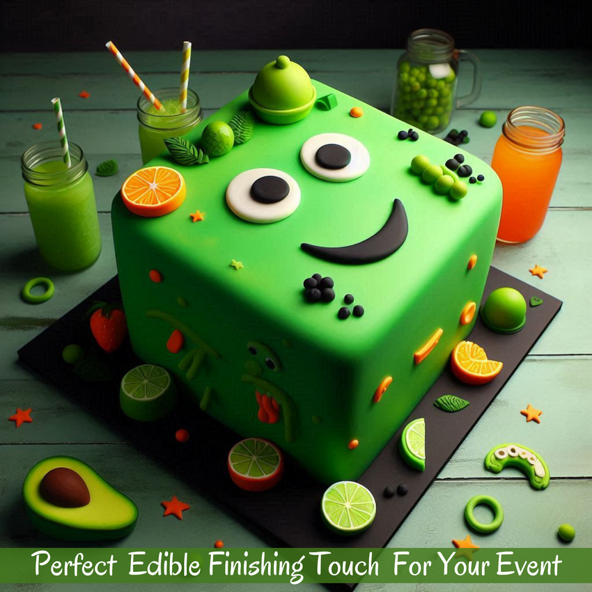 Neon Green Fondant | Edible Sugarpaste 1 Kg
