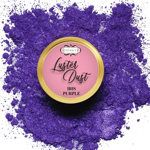 Edible Luster Dust – Pack of 5 | Pink, Yellow, Green, Blue, Purple | 25 Gm