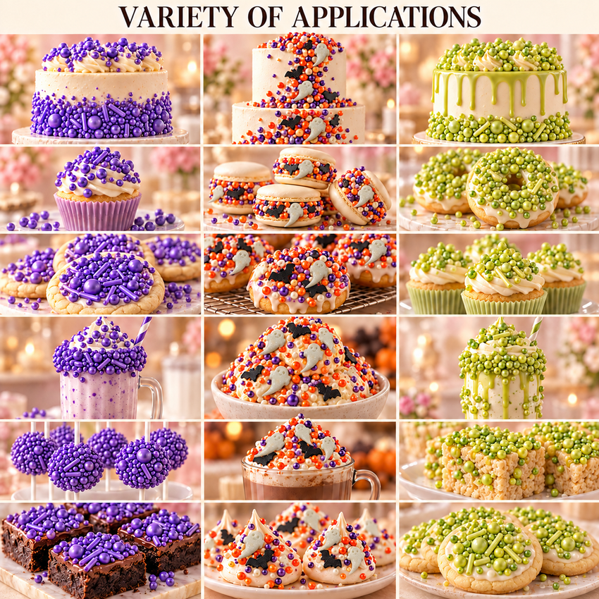 Halloween Sprinkles Mashup 26 120 Gm
