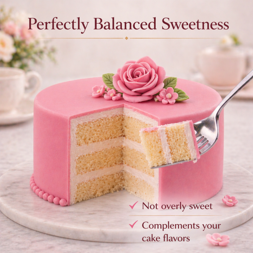Rose Pink | Edible Natural Fondant (4 x 250g)
