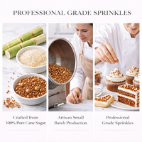Bronze | Sprinkles Bottle for Decoration Bottle 120 g