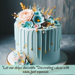 Baby Blue | Edible Drips 110 Gms