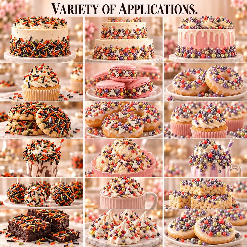 Halloween Sprinkles Mashup 25 120 Gm