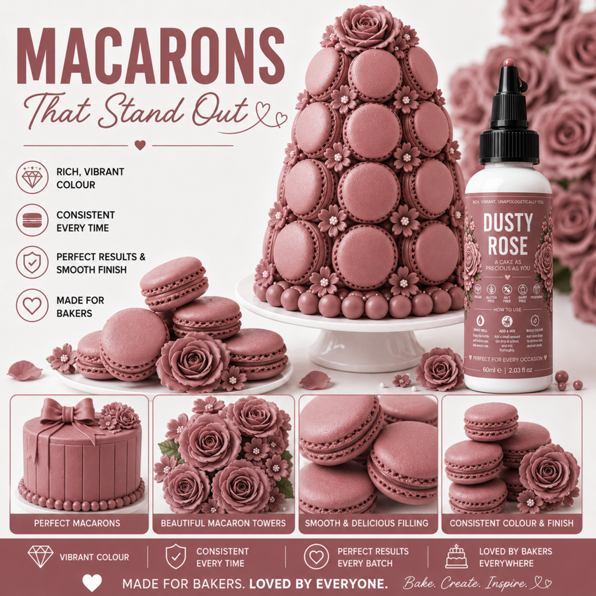 Dusty Rose | Edible Gel Color 60ml