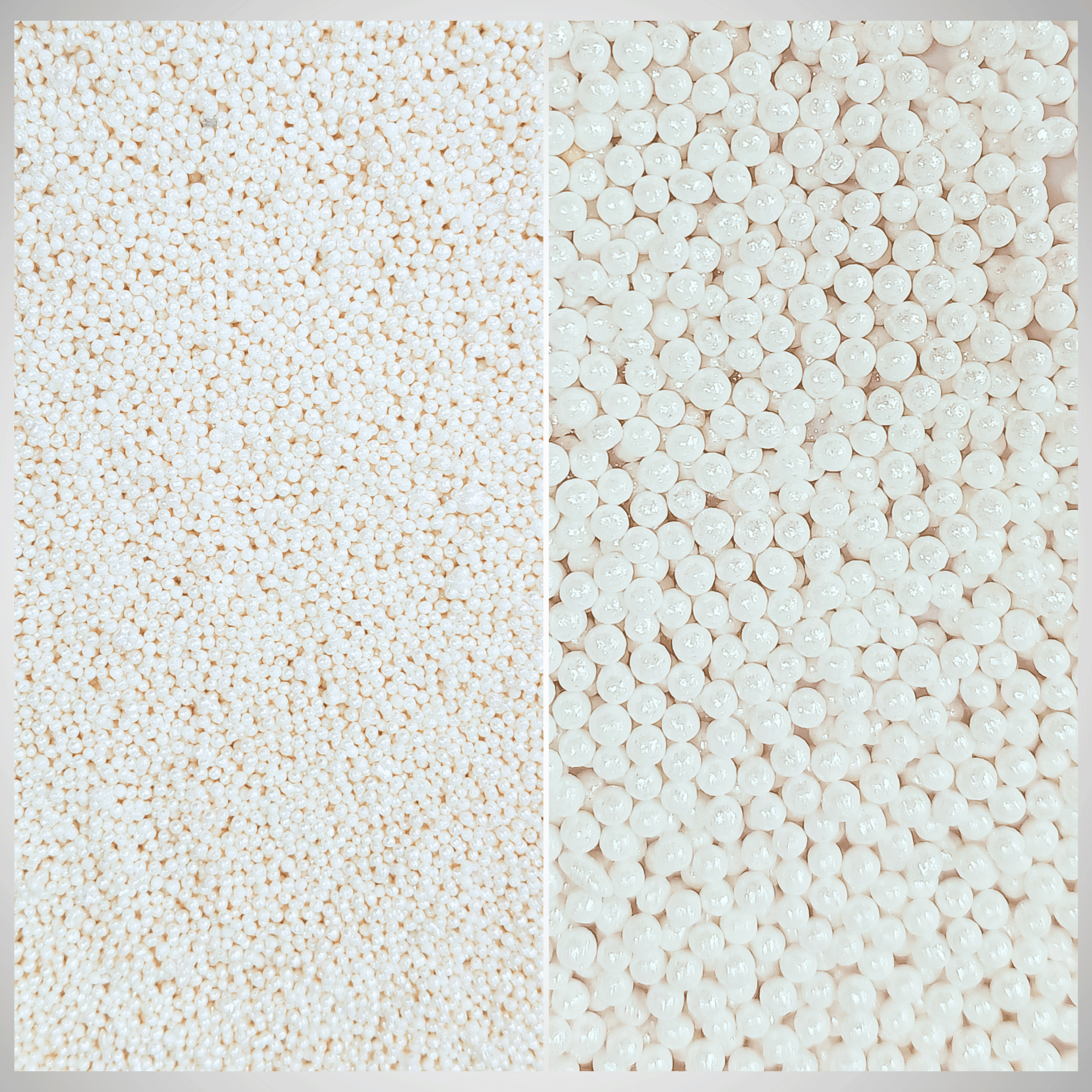Sprinkles for Cakes & Cupcakes Decoration | USP-15 White