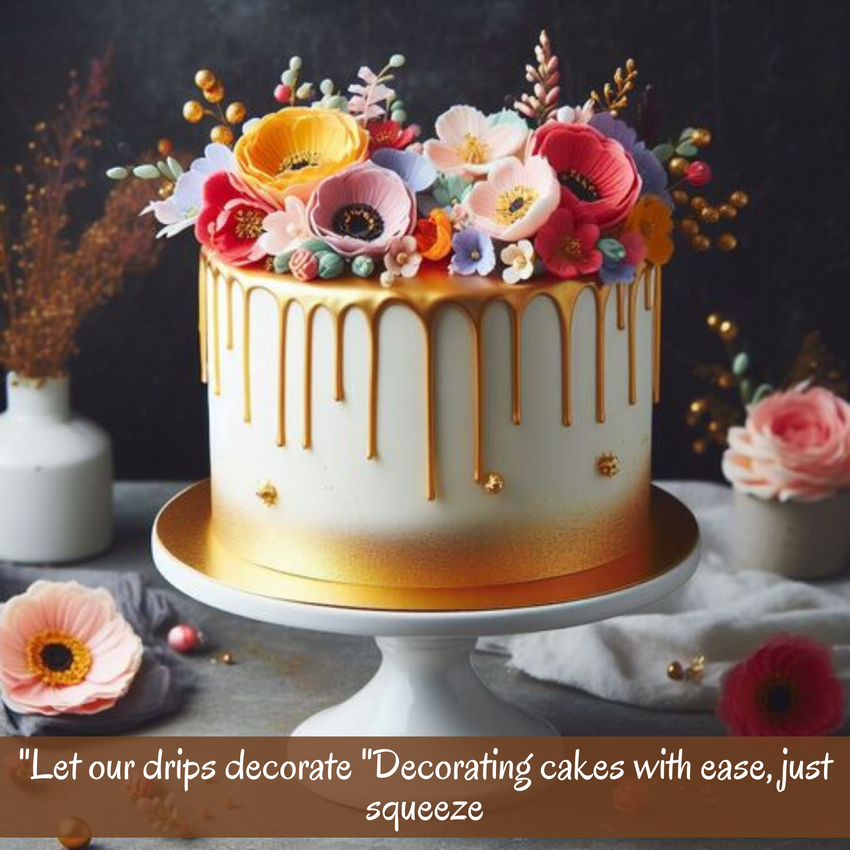 English Gold | Edible Drips 110 Gms