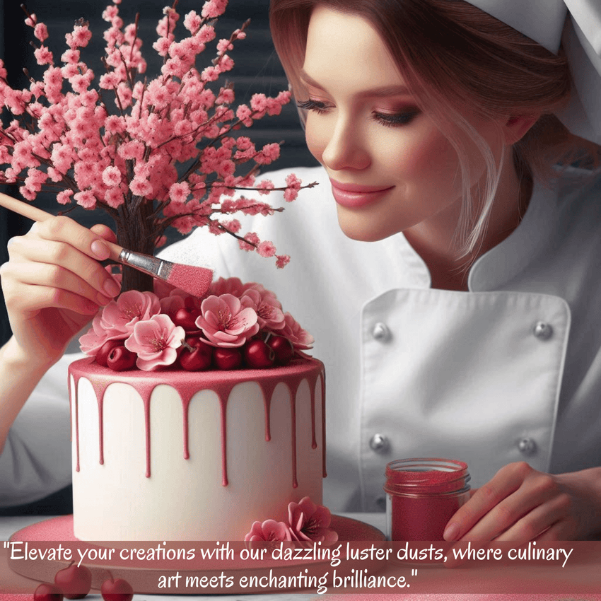 Cherry Blossom Pink | Edible Luster Dust 5 Gms