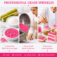 Hot Pink | Sprinkles Bottle for Decoration Bottle 120 g
