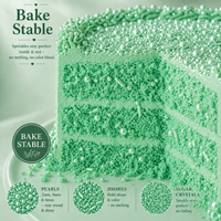 Sprinkles for Cakes & Cupcakes Decoration | USP-12(Mint Green)
