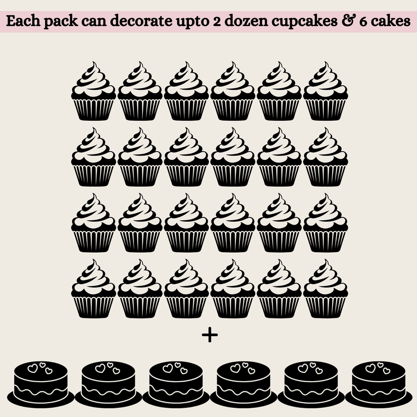 Baby Shower Sprinkles | Gender Reveal Sprinkles Pack of 5 (BABY SHOWER -02)