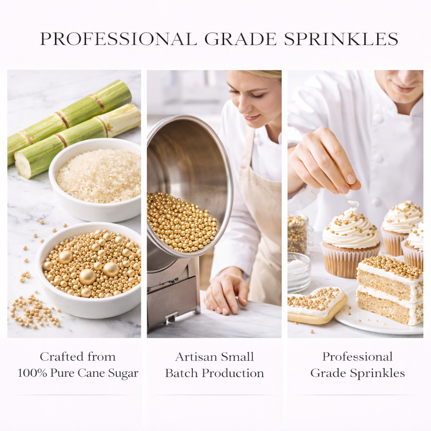 Champagne Gold | Sprinkles Bottle for Decoration Bottle 120 g
