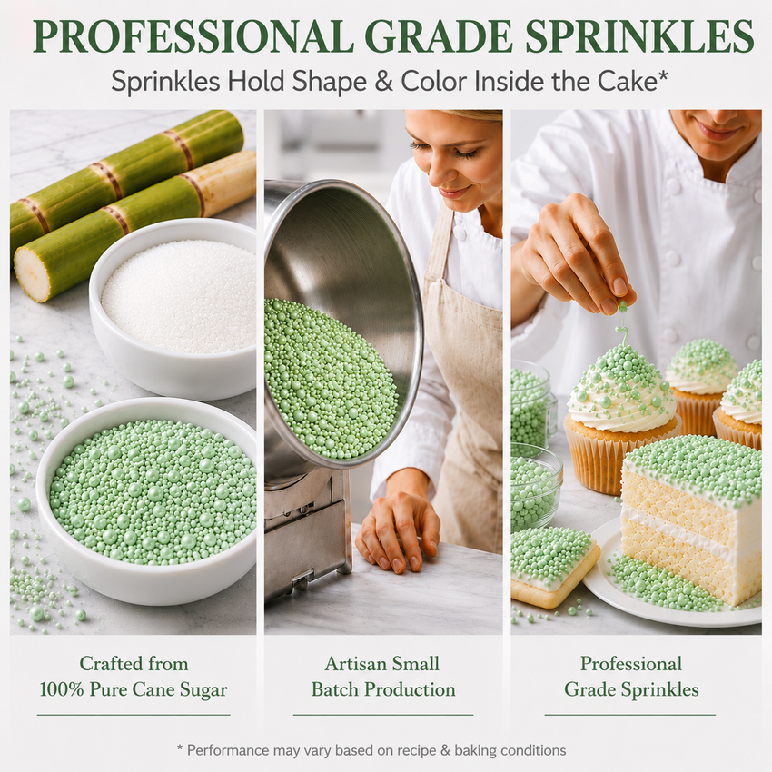 Mint Green | Sprinkles Bottle for Decoration Bottle 120 g