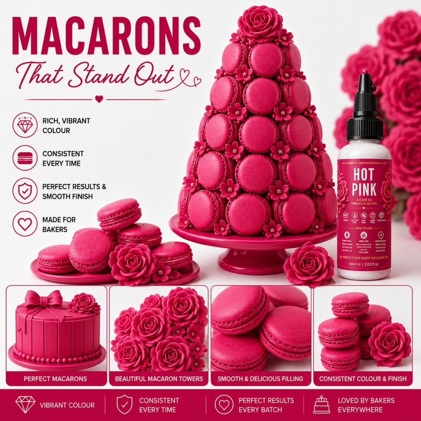 Hot Pink | Edible Gel Color 60ml