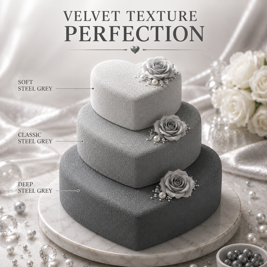 Steel Grey | Edible Candy Color 60ml