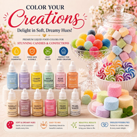 Pastel Elegance | Pack of 6 Edible Water Color