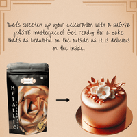 Showstopper Copper | Edible Sugar Paste 900 Gm