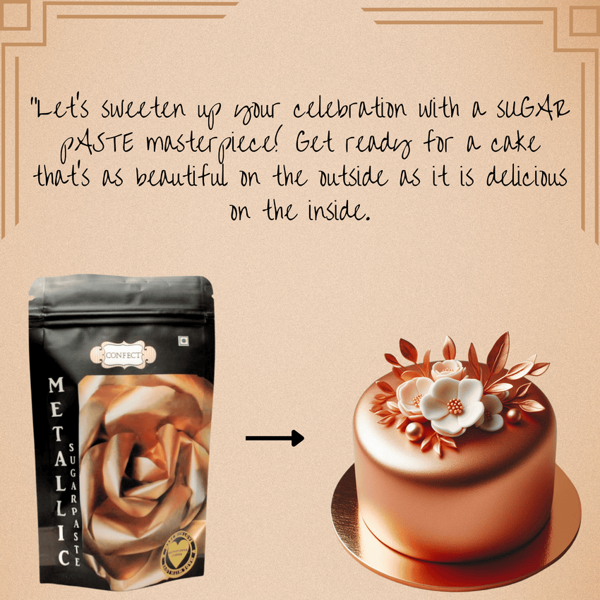 Showstopper Copper | Edible Sugar Paste 900 Gm
