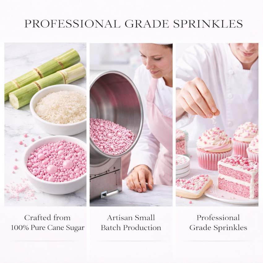 Baby Pink | Sprinkles Bottle for Decoration Bottle 120 g