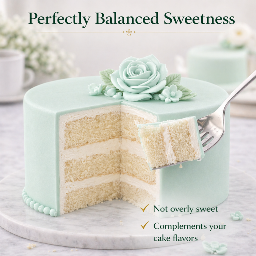 Soft Blue | Edible Natural Fondant (4 x 250g)