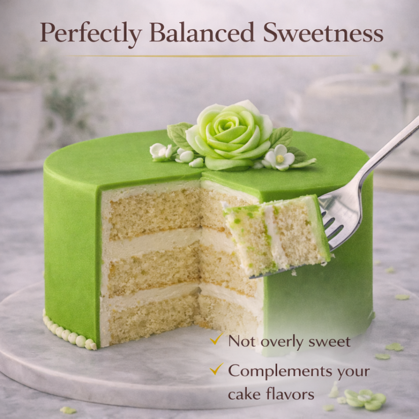Spring Green | Edible Natural Fondant (4 x 250g)