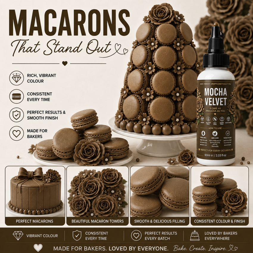 Mocha Velvet | Edible Candy Color 60ml