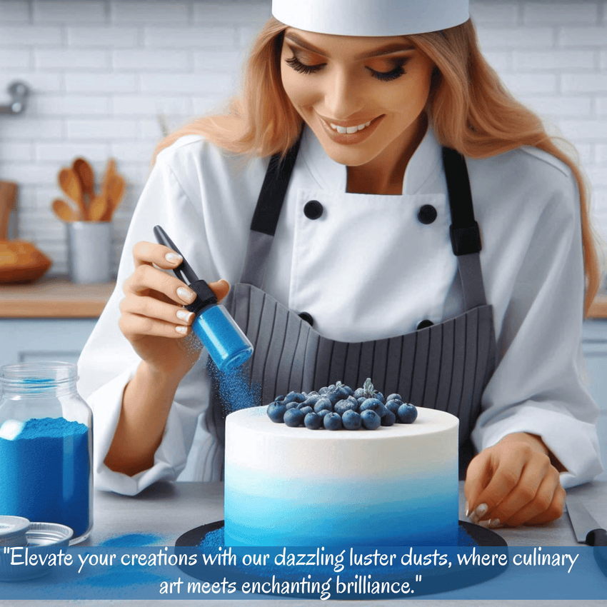 Hydrangea Blue | Edible Luster Dust 5 Gms