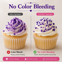 Sprinkles for Cakes & Cupcakes Decoration | USP-1(Purple)